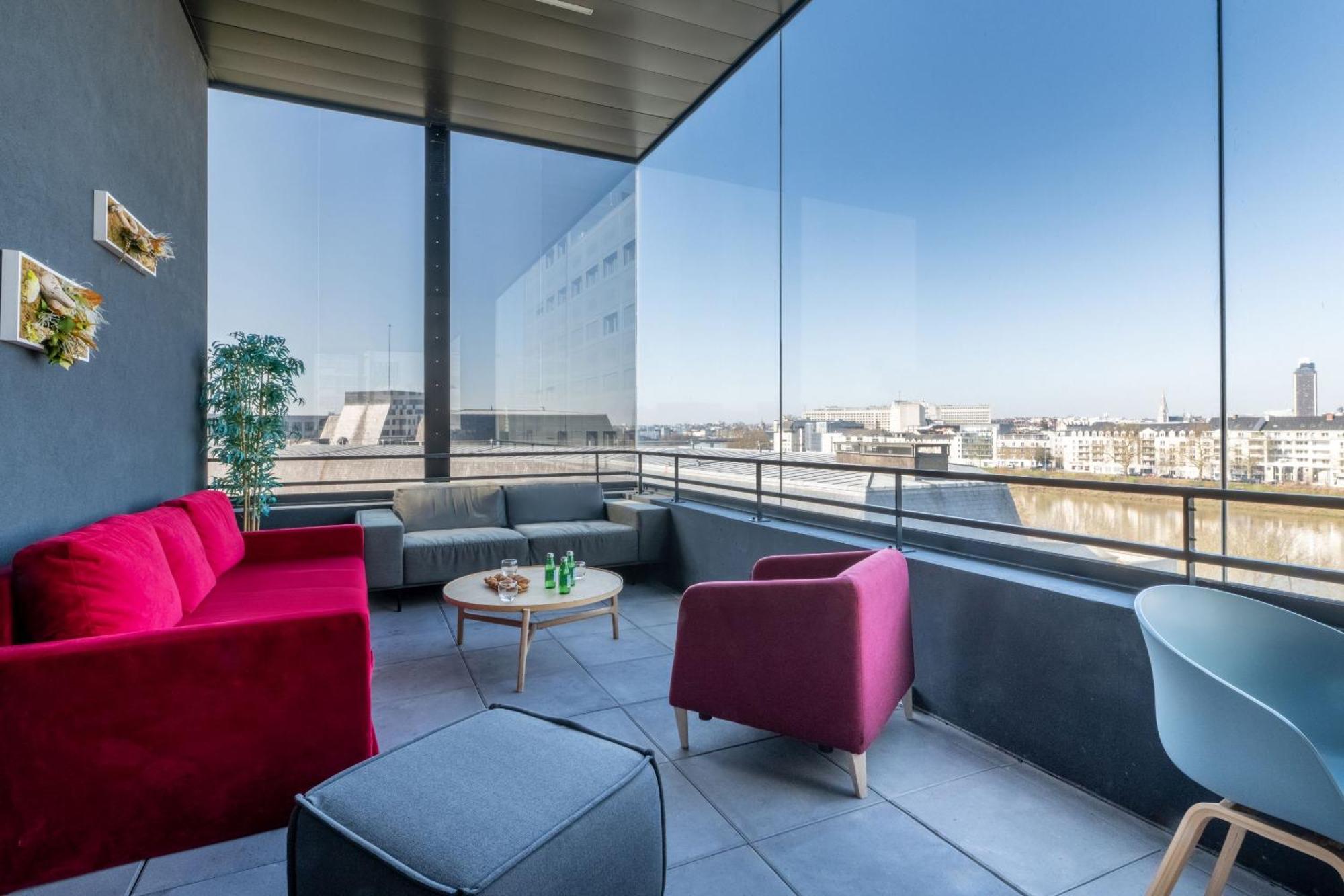 Appart Hotel Odalys City Nantes Cite Des Congres Kültér fotó